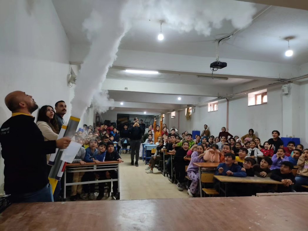 Süleymaniye Ortaokulu Öğrencileri, Mezopotamya Bilim Şenliği'nde Bilimle Coştu! 🌌🔬