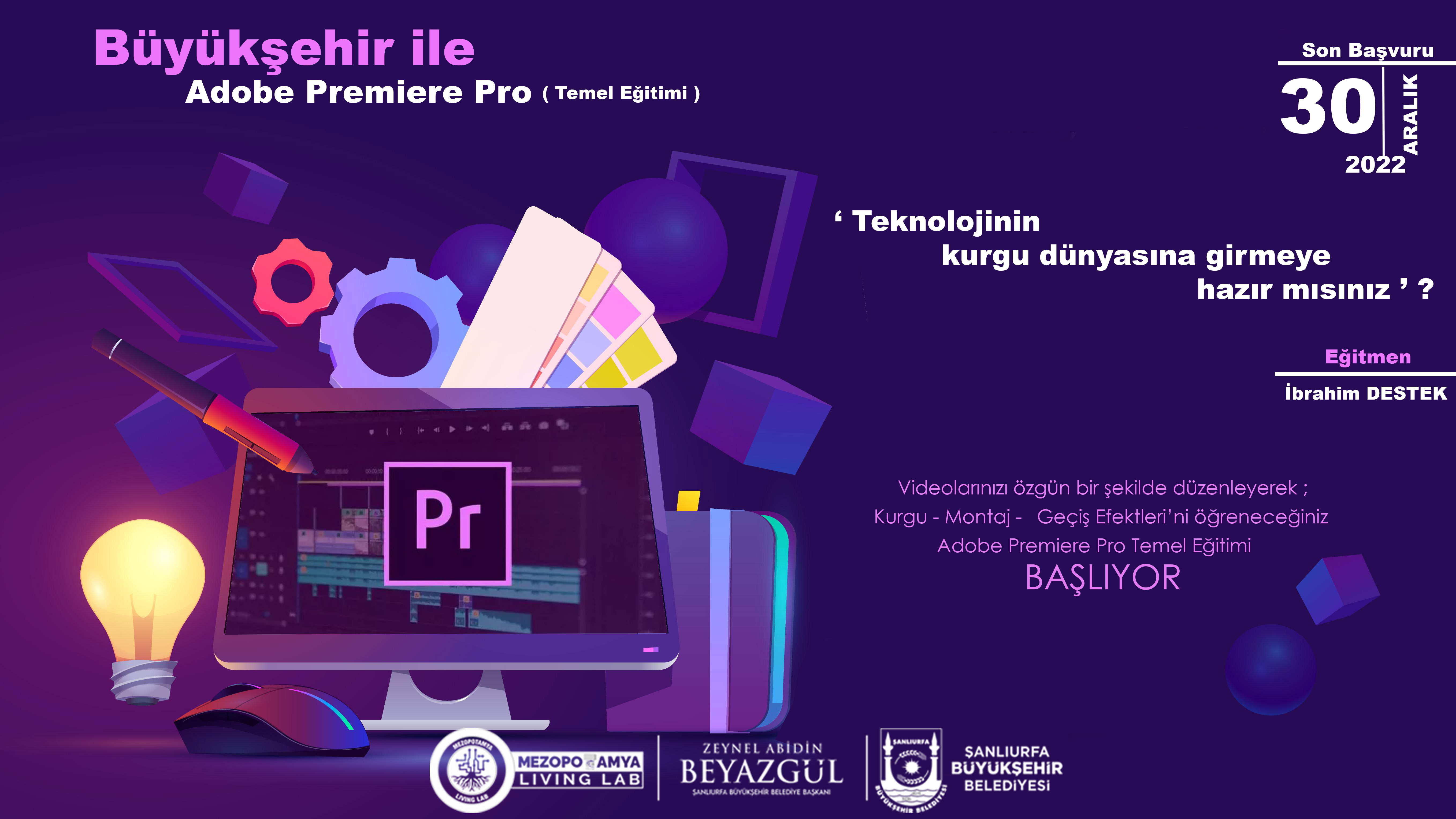 Adobe Premiere Pro Eğitimi